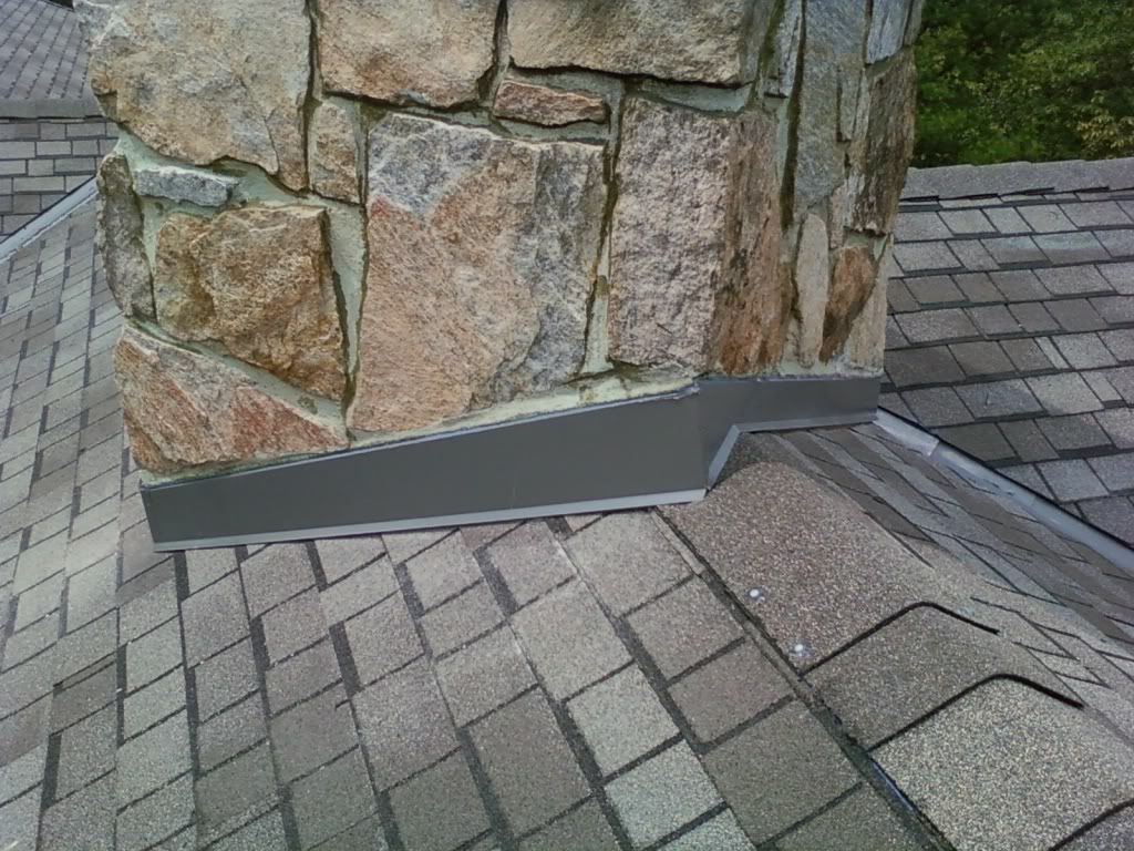 Rock Chimney Flashing Photo by LawsonRoof Photobucket